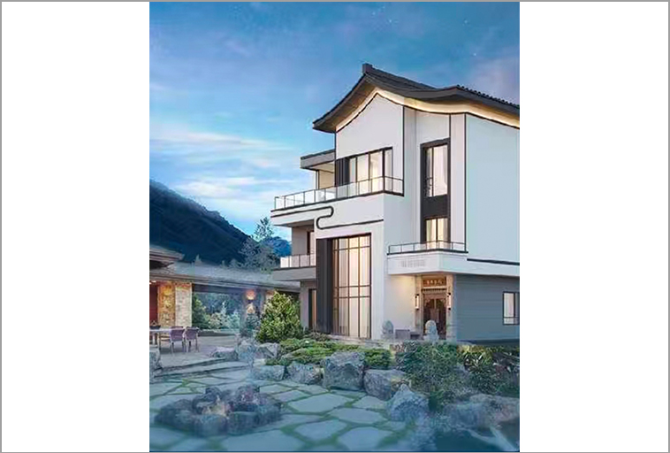 雨虹美墅装配式重钢别墅